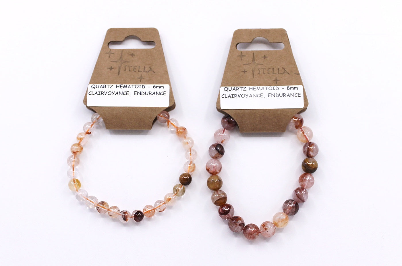 Quartz Hematoid (Fire) - Stone Bracelets
