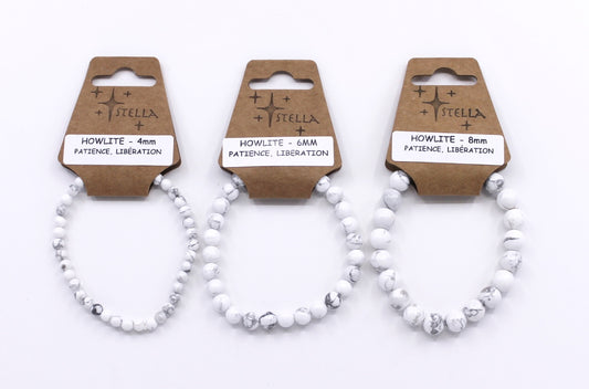 Howlite - Stone Bracelets