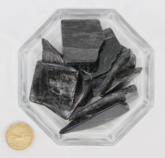 Hypersthene Jumbo Plates - Tumbled