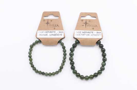 Jade Nephrite - Stone Bracelets