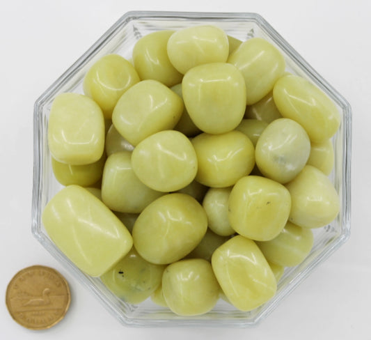 Jade Olive Large - Tumbled