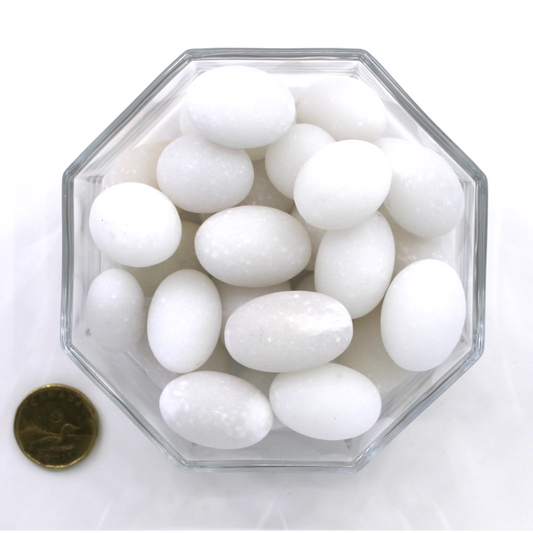 Jade White Mate - Tumbled