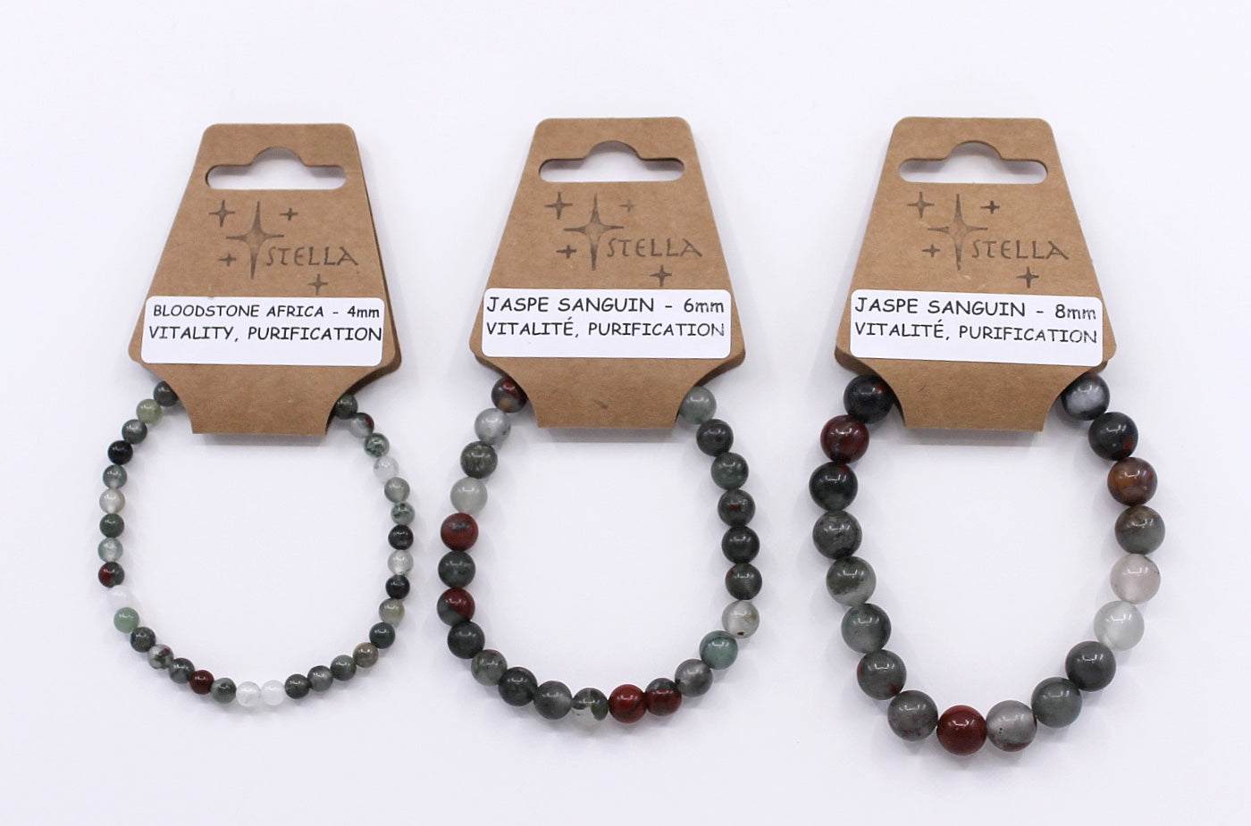 Jasper Bloodstone Africa - Stone Bracelets