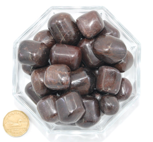 Jasper Chocolate Large - Tumbled