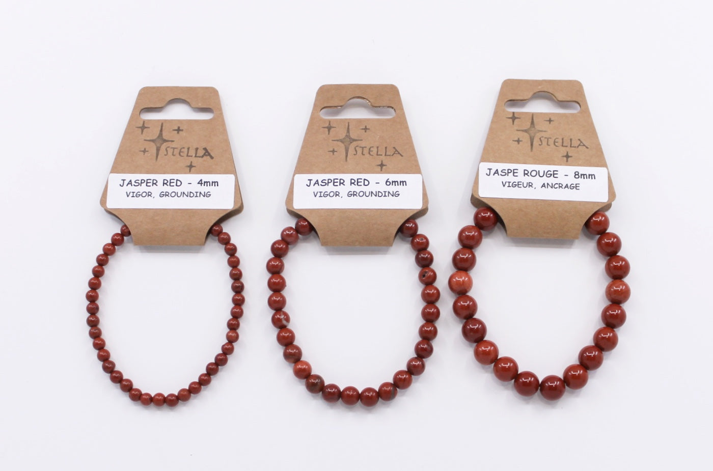 Jasper Red - Stone Bracelets