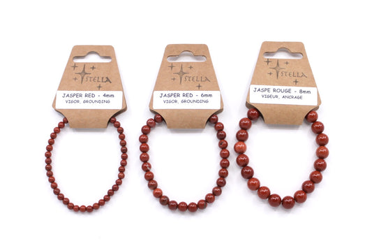 Jasper Red - Stone Bracelets