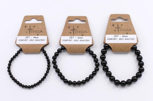 Jet - Stone Bracelets