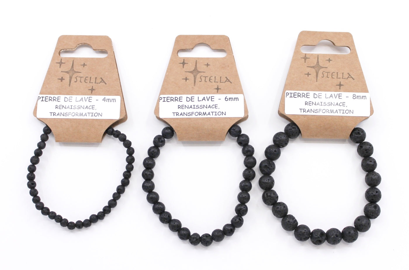 Lava Stone - Stone Bracelets