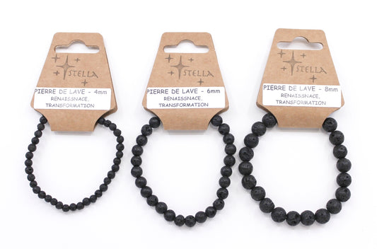 Lava Stone - Stone Bracelets