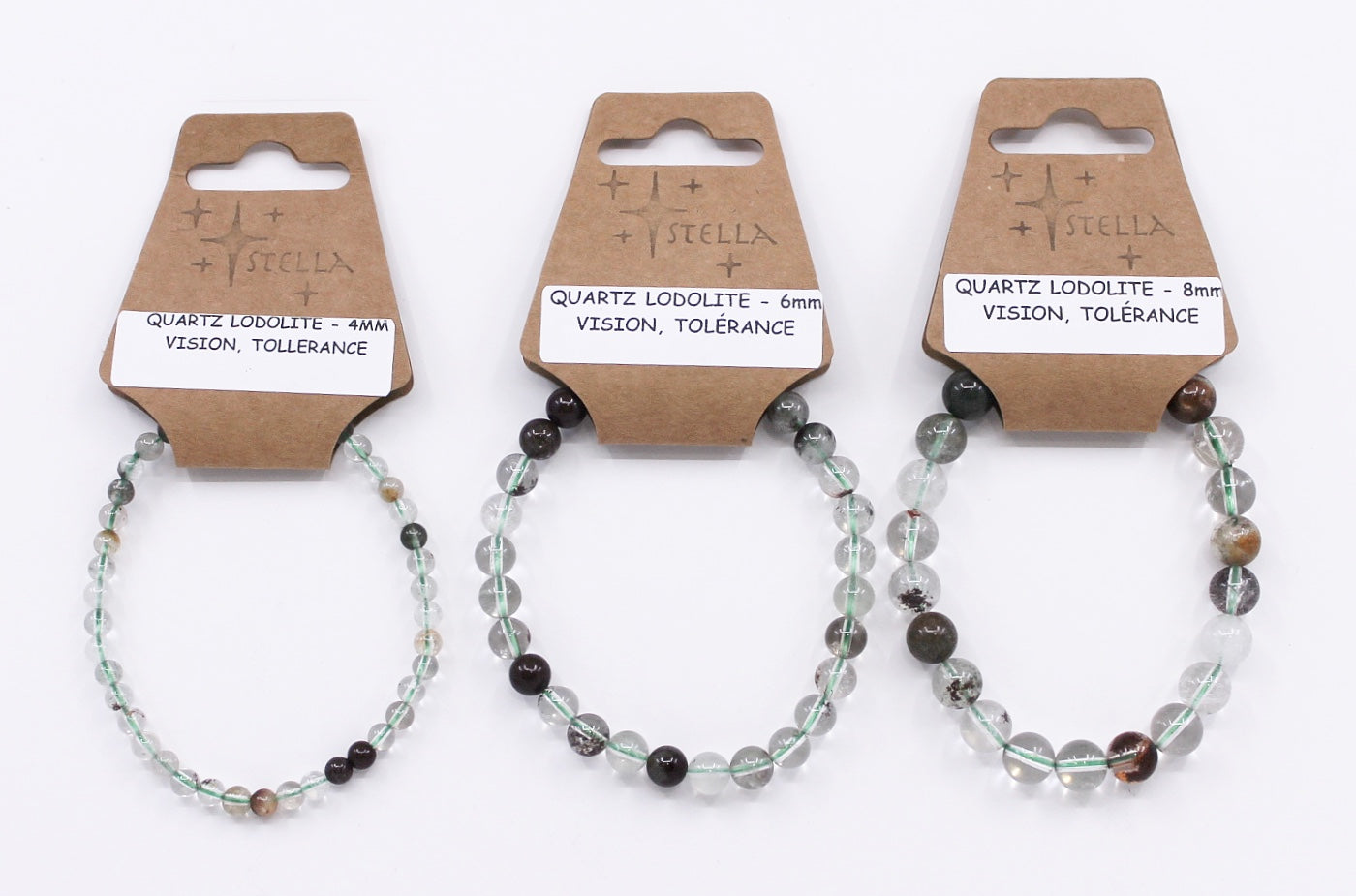Quartz Lodolite - Stone Bracelets