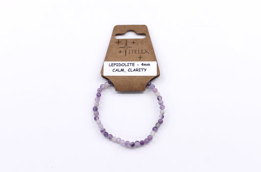 Lepidolite - Stone Bracelets