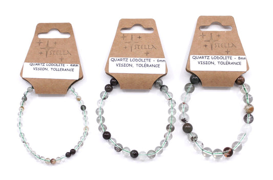 Quartz Lodolite - Stone Bracelets