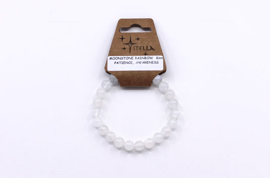 Moonstone Rainbow - Stone Bracelets