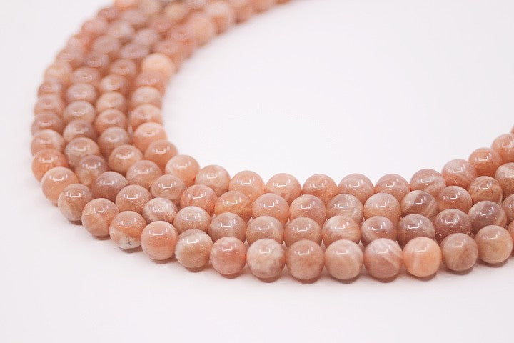 Moonstone Peach - Beads