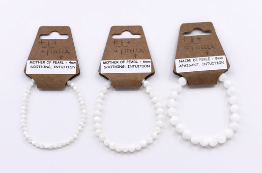 Mother of Pearl - Stone Bracelets