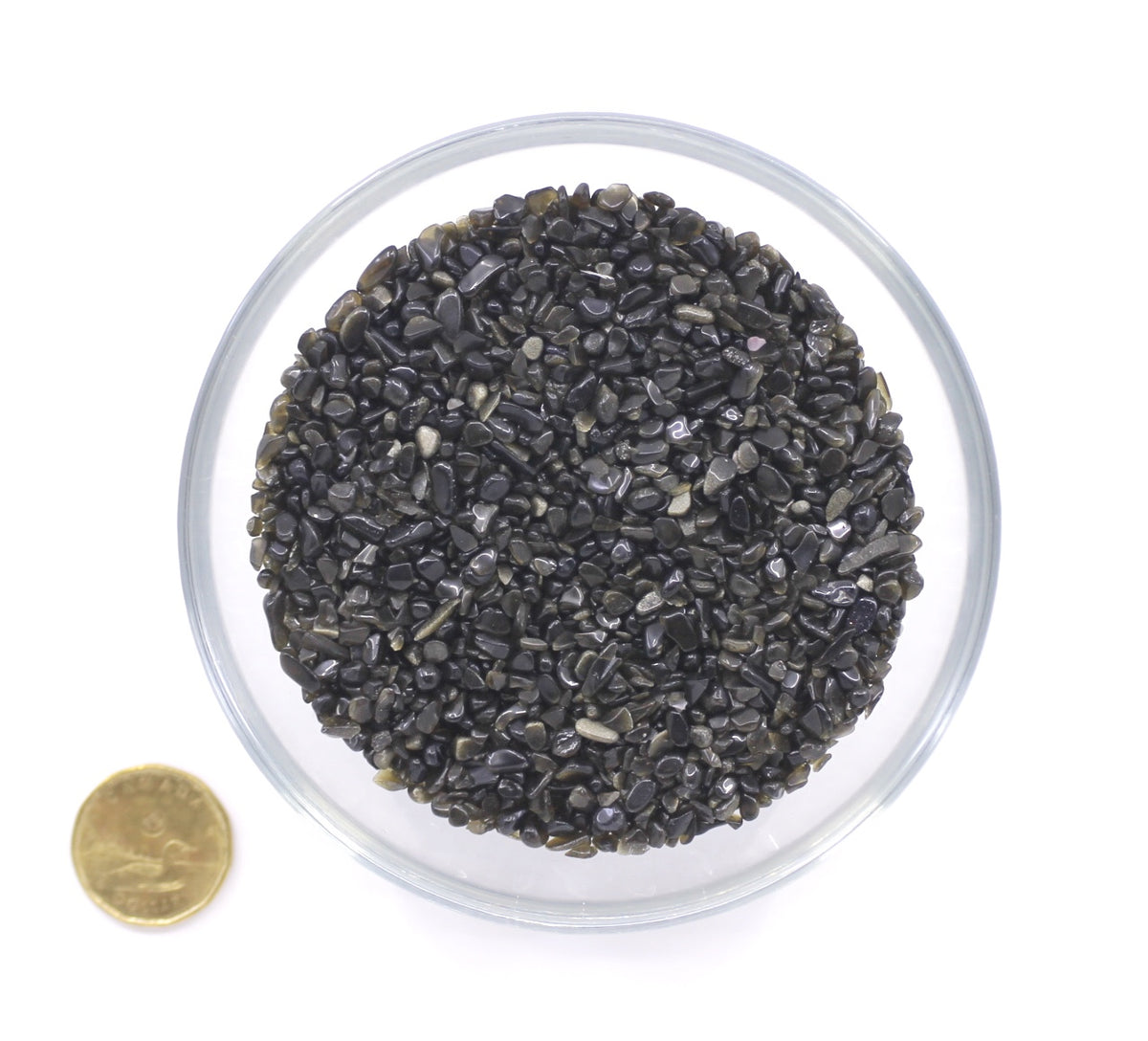 Obsidian Golden Sheen 3-5mm - Chips
