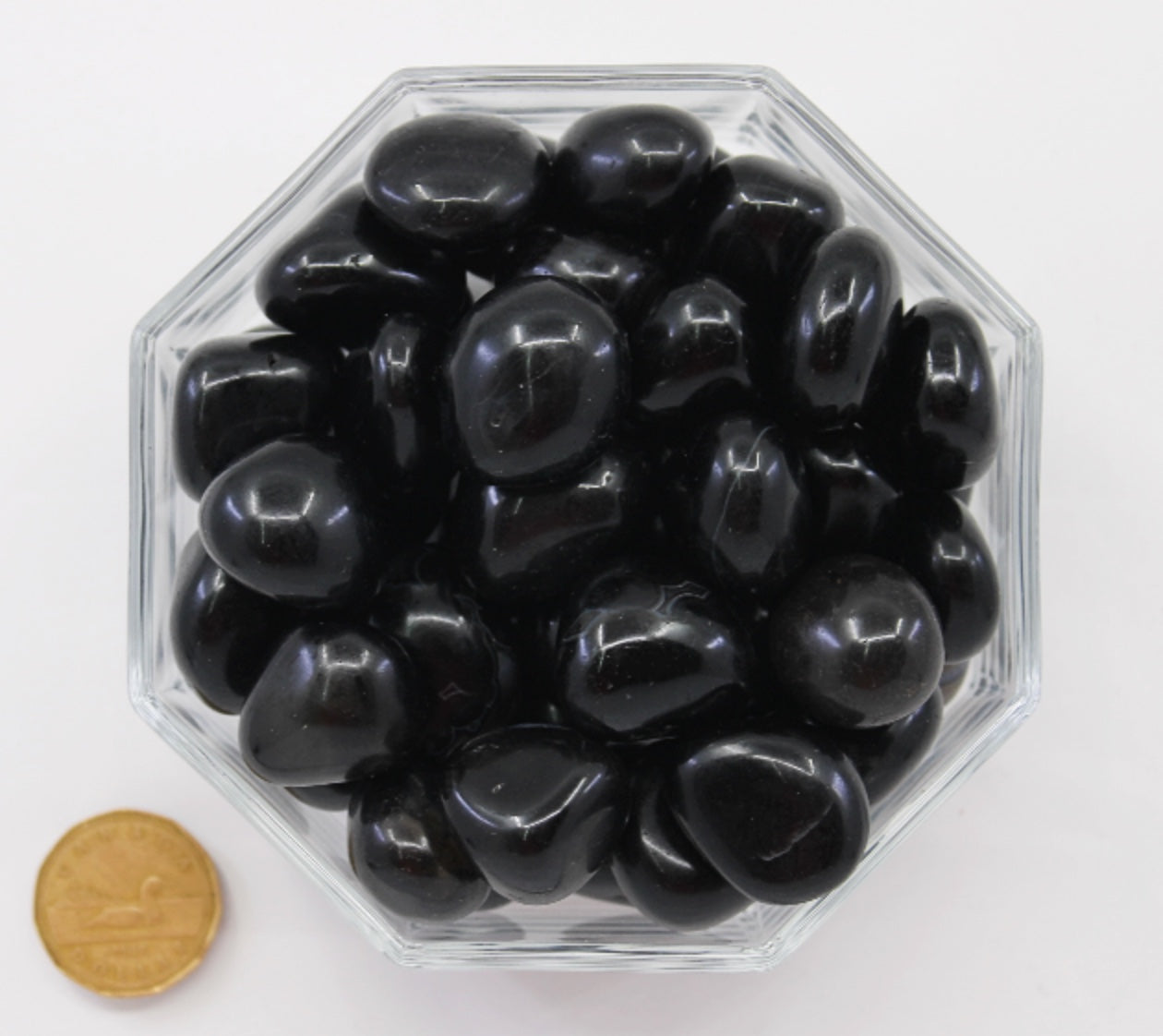 Onyx Black Large Extra - Tumbled
