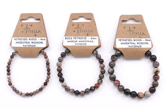 Petrified Wood - Stone Bracelets