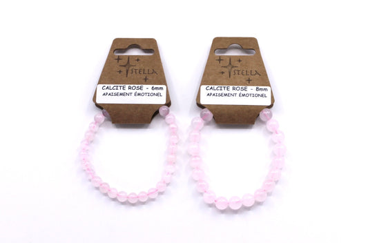 Calcite Pink - Stone Bracelets