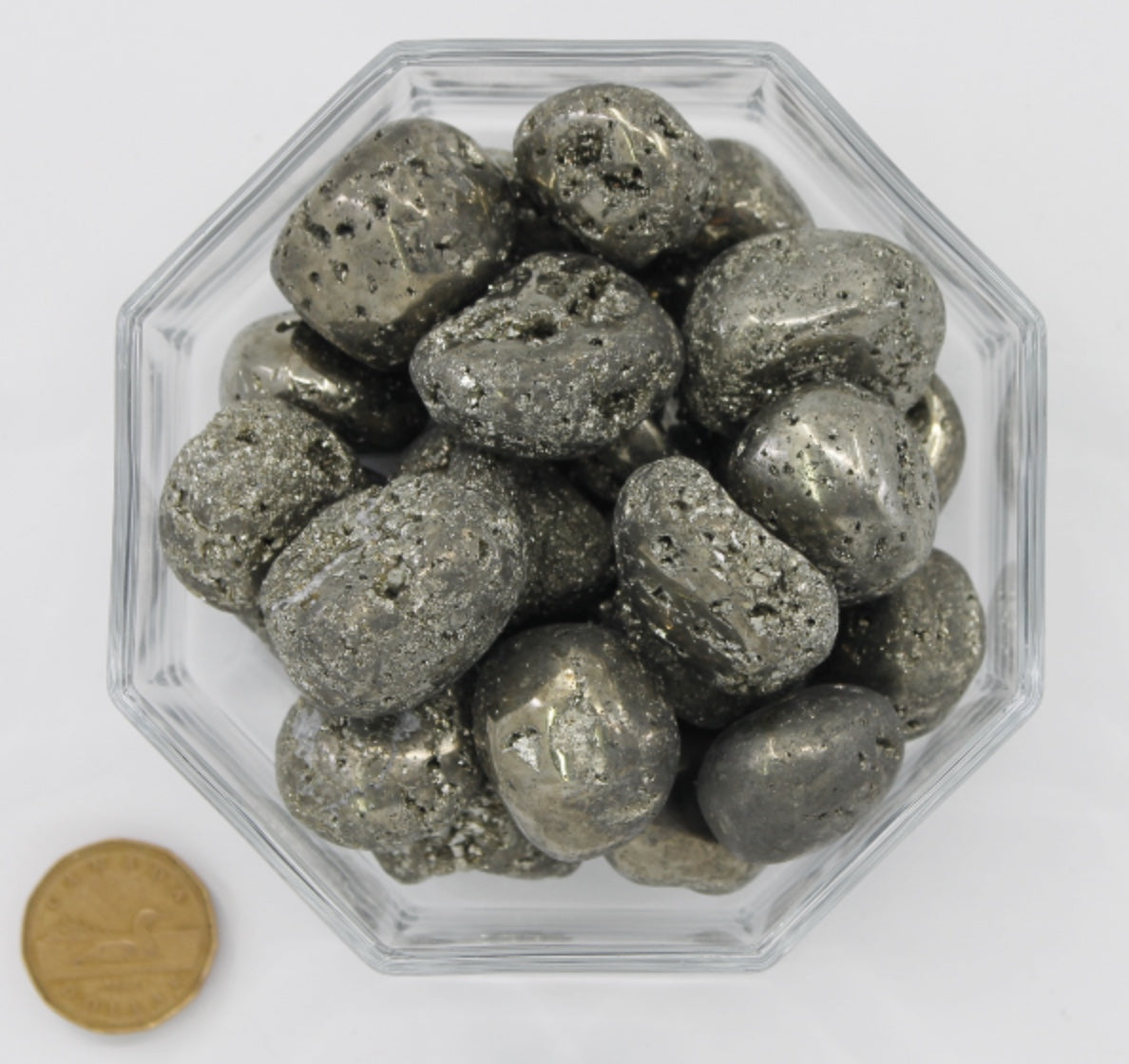Pioryte Rocks Pyrite Cubed Large - Tumbled – Terra Rock Shop