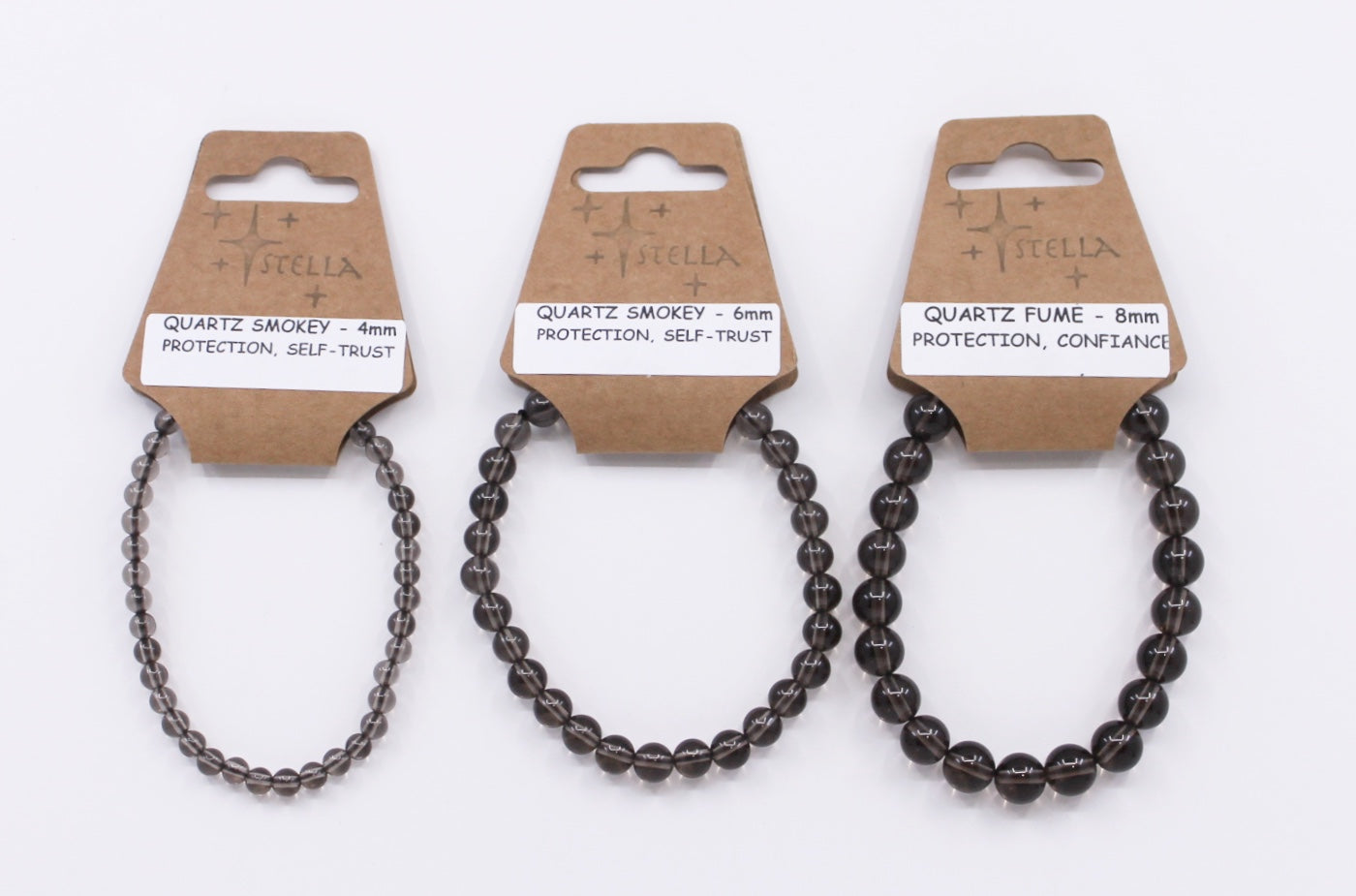 Quartz Smokey - Stone Bracelets