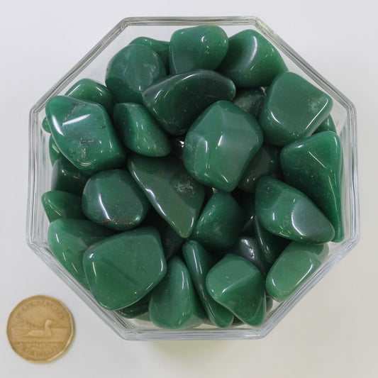Quartz Green Jumbo - Tumbled