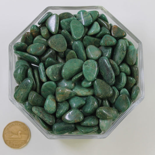 Quartz Green Large - Tumbled