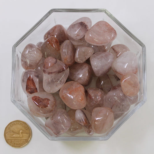 Quartz Hematoid Large Extra - Tumbled