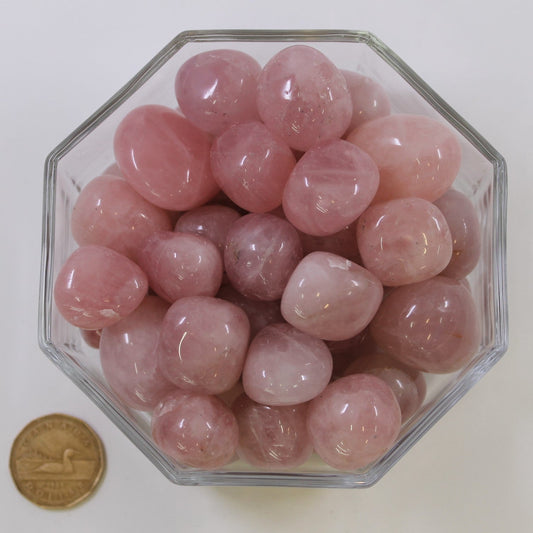 Quartz Rose Dark - Tumbled