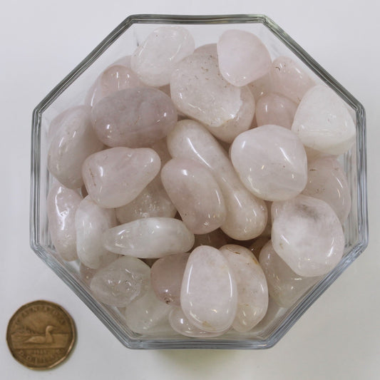 Quartz Rose light Large - Tumbled
