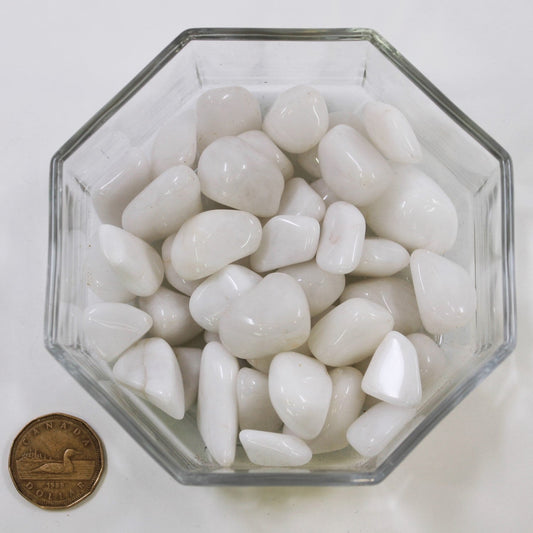 Quartz Snow Large - Tumbled