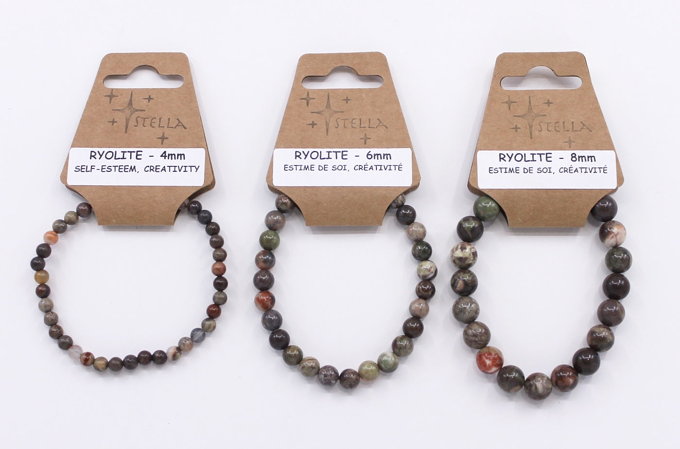 Rhyolite - Stone Bracelets