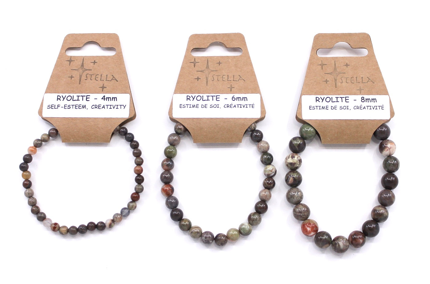 Rhyolite - Stone Bracelets