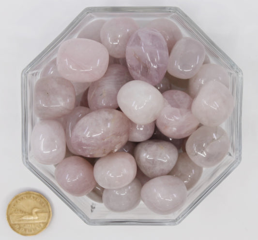 Quartz Rose Light Purple Large - Tumbled