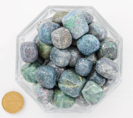 Ruby Kyanite Large Rounded - Tumbled