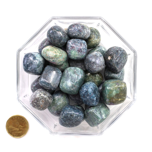 Ruby Kyanite Large Cubed - Tumbled