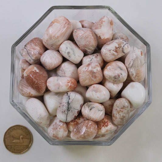 Scolecite Pink Large - Tumbled