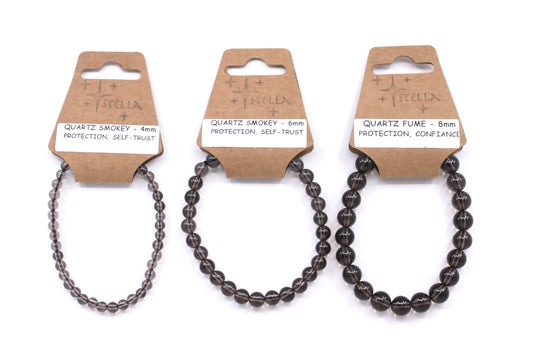 Quartz Smokey - Stone Bracelets
