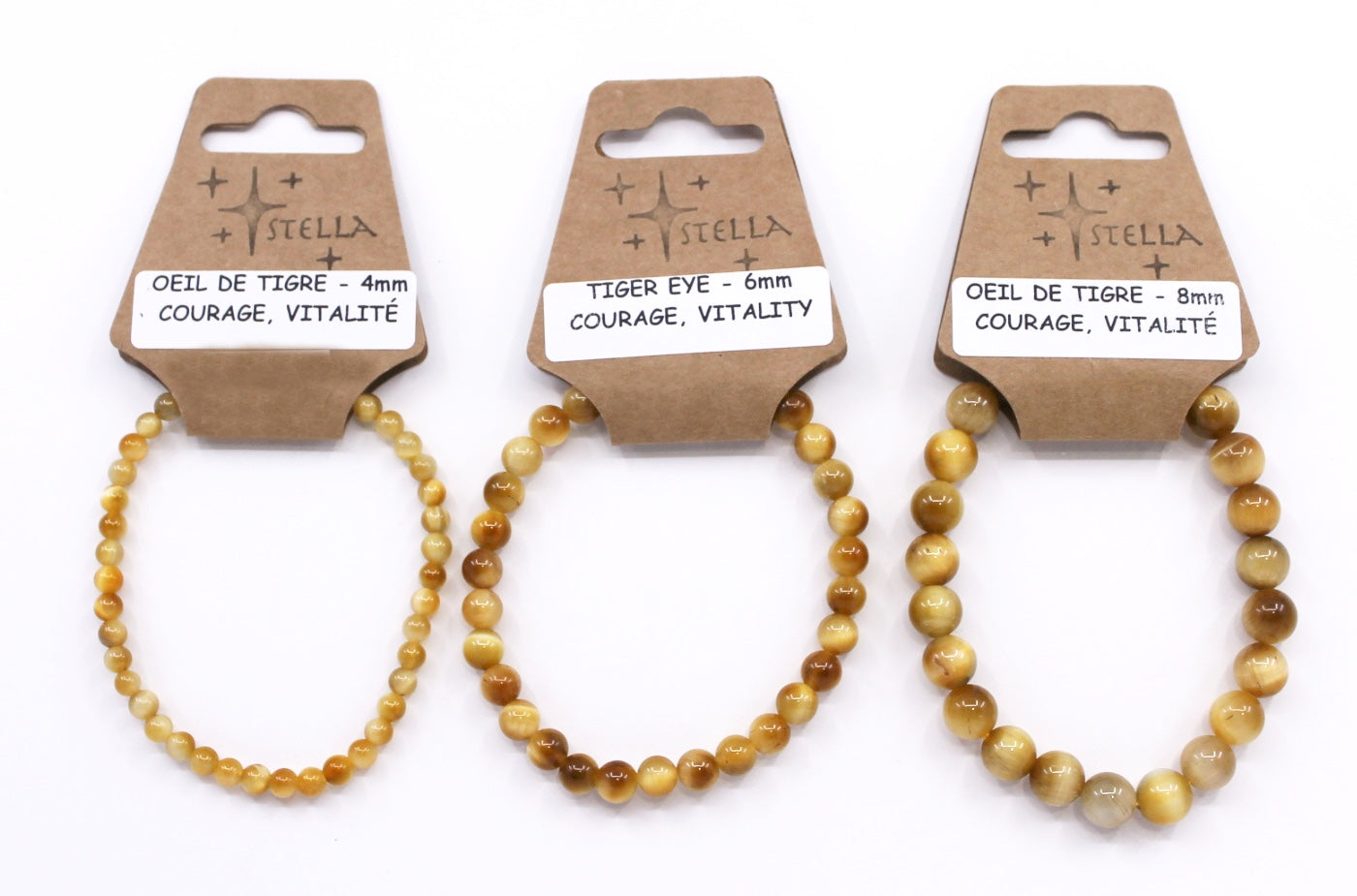 Tiger Eye Gold - Stone Bracelets