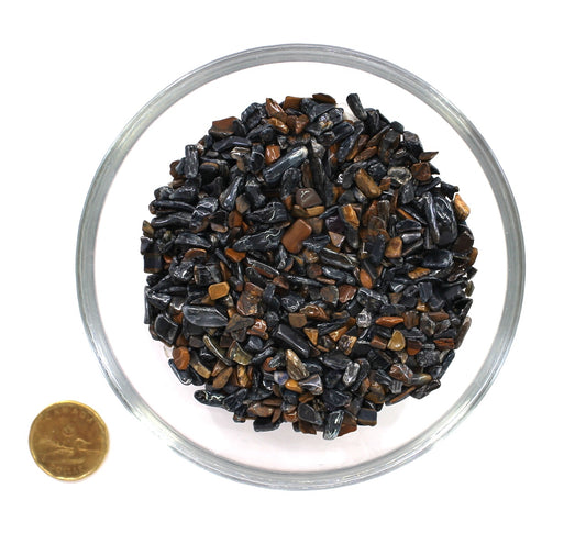 Tiger Eye Blue 5-7mm - Chips