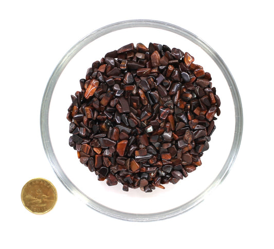 Tiger Eye Red 5-7mm - Chips