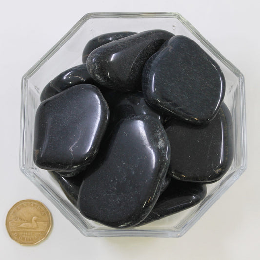 Tiger Eye Blue/Black Jumbo - Tumbled