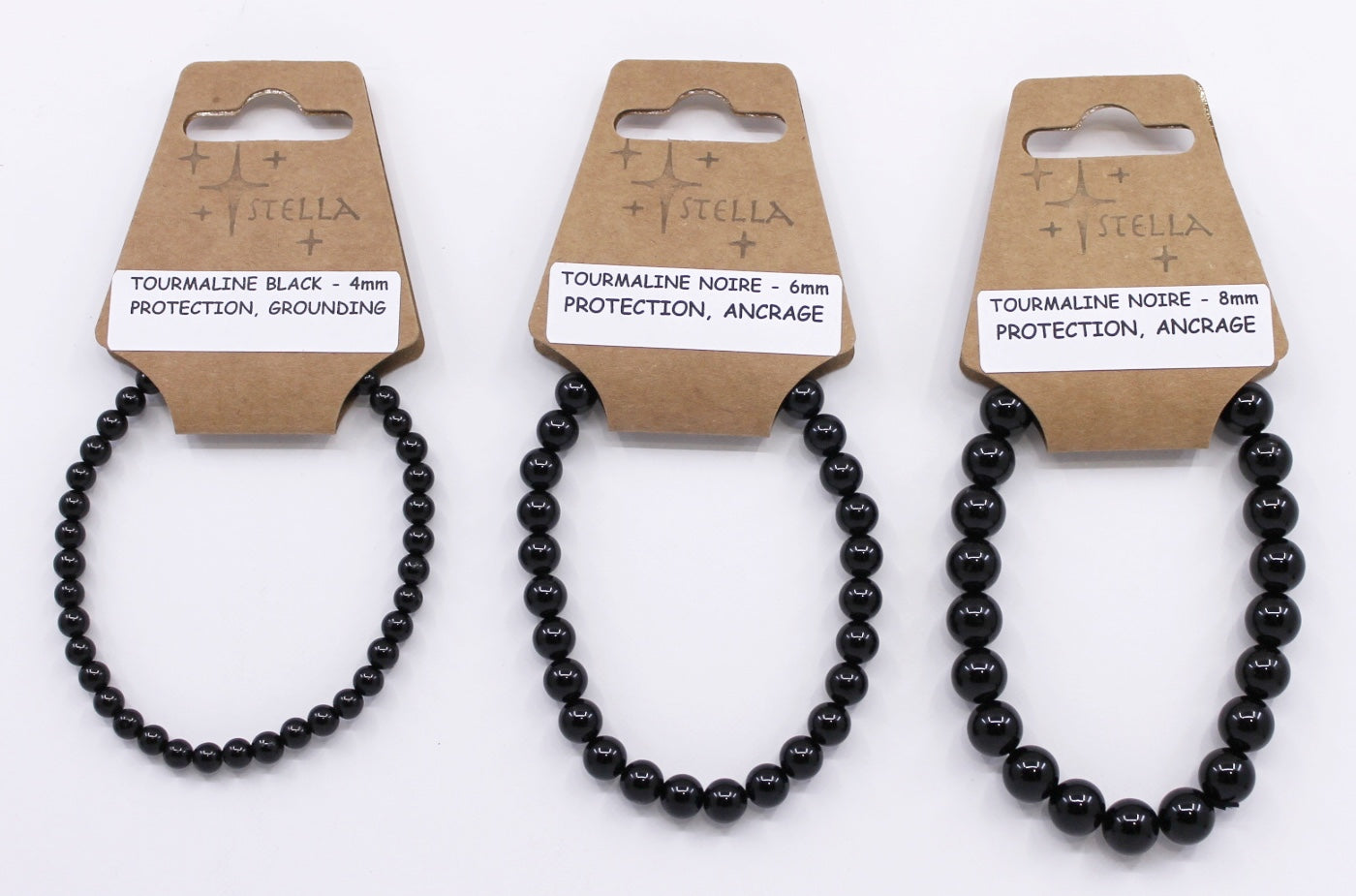 Tourmaline Black - Stone Bracelets