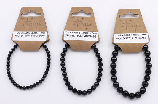 Tourmaline Black - Stone Bracelets