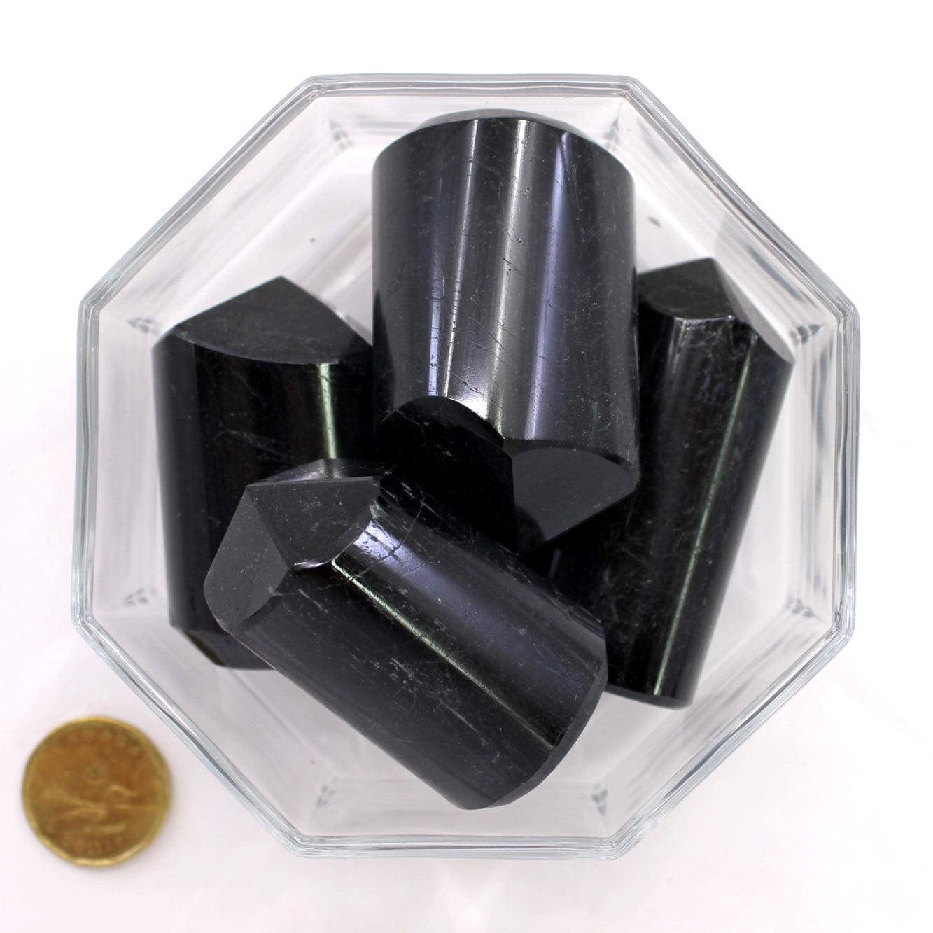 Tourmaline Black Jumbo - Tumbled