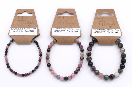 Tourmaline Mixed - Stone Bracelets