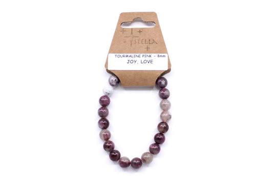 Tourmaline Pink - Stone Bracelets