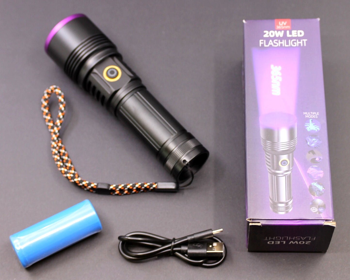 UVA Flash Light 365nm Long Wave UV - Equipment