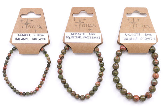 Unakite - Stone Bracelets