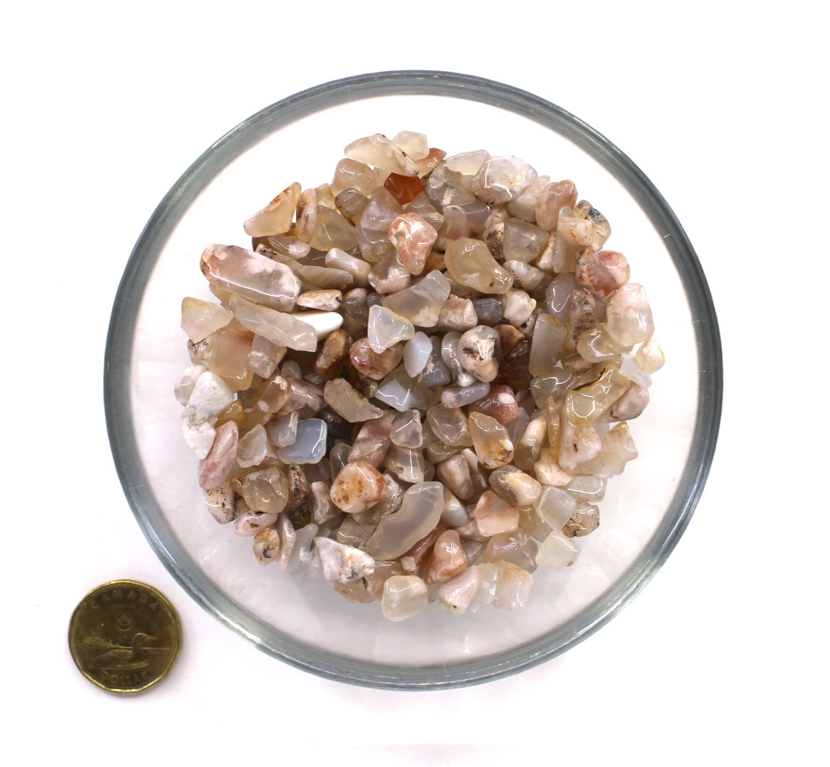 Agate Flower 7-9mm - Chips